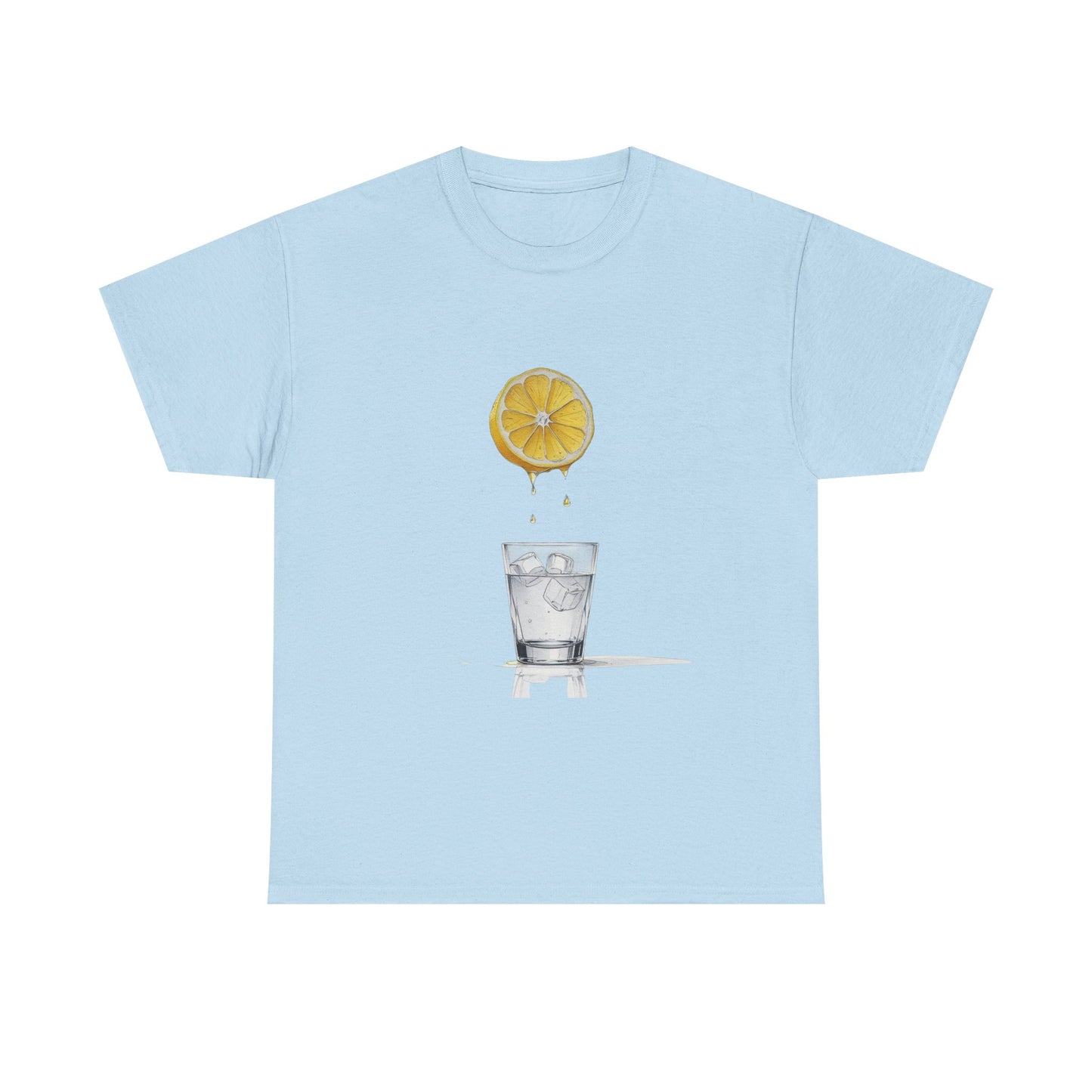 'Ice and a Slice Supp?' Statement Unisex Heavy Cotton Tee