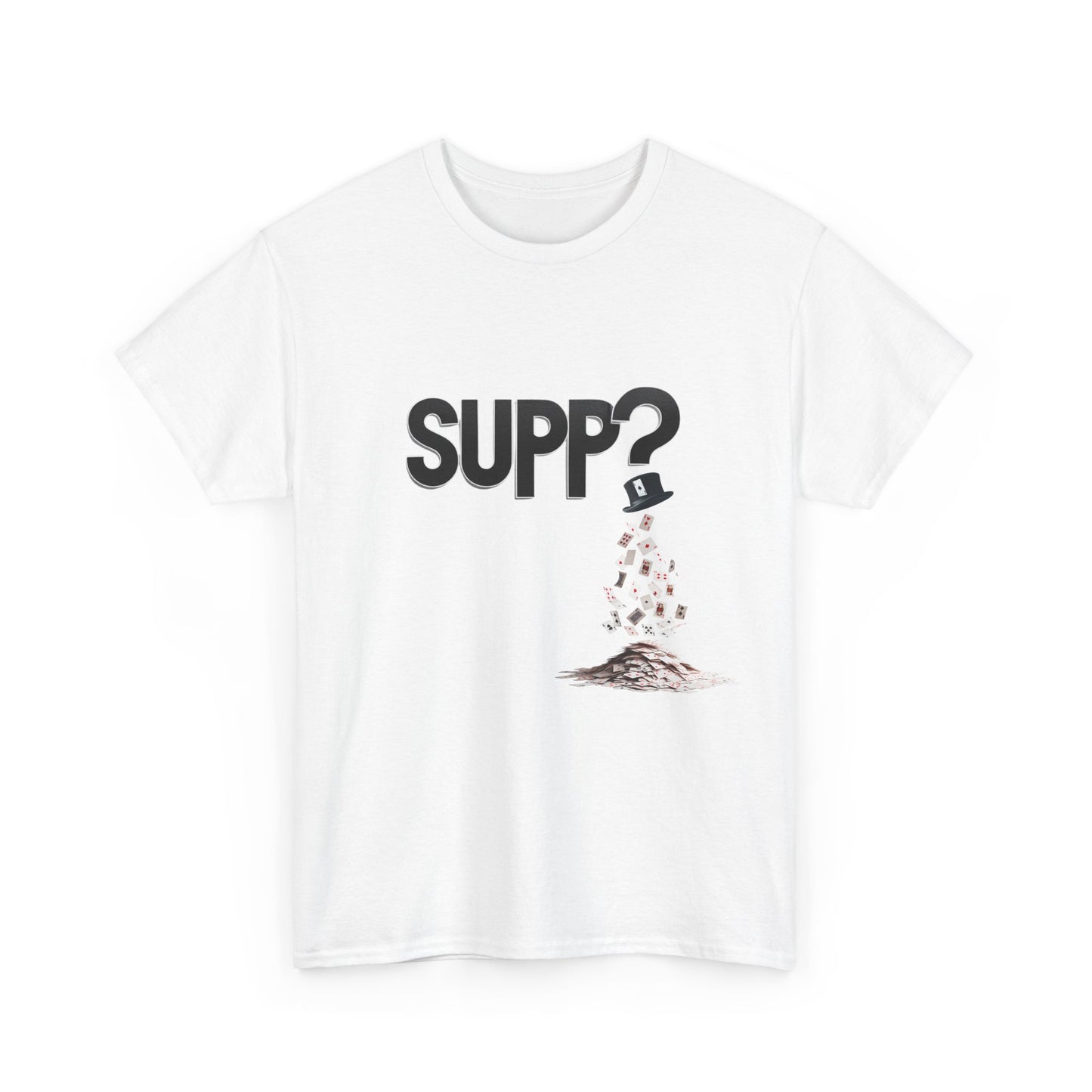 'Supp? Abracadabra' Funny Unisex Heavy Cotton Tee