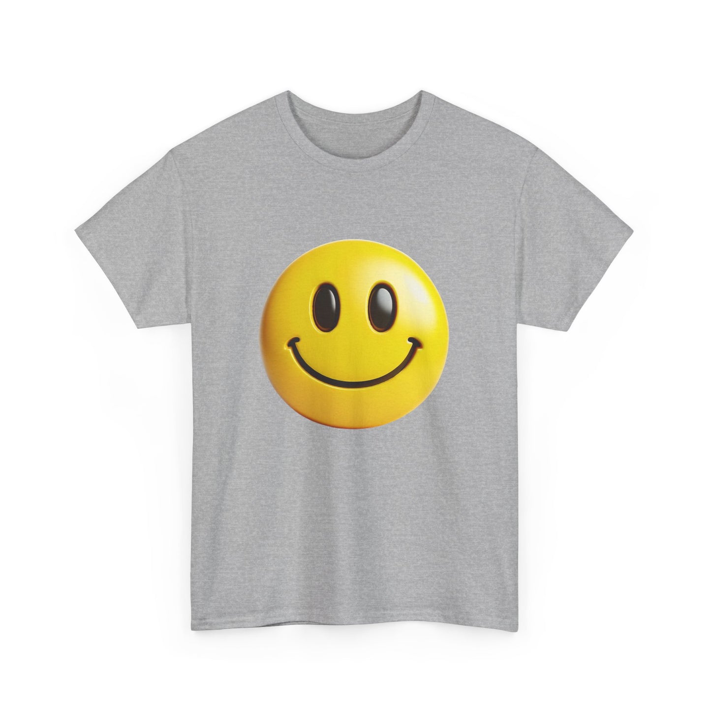 'Smiley Supp?' Statement Unisex Heavy Cotton Tee