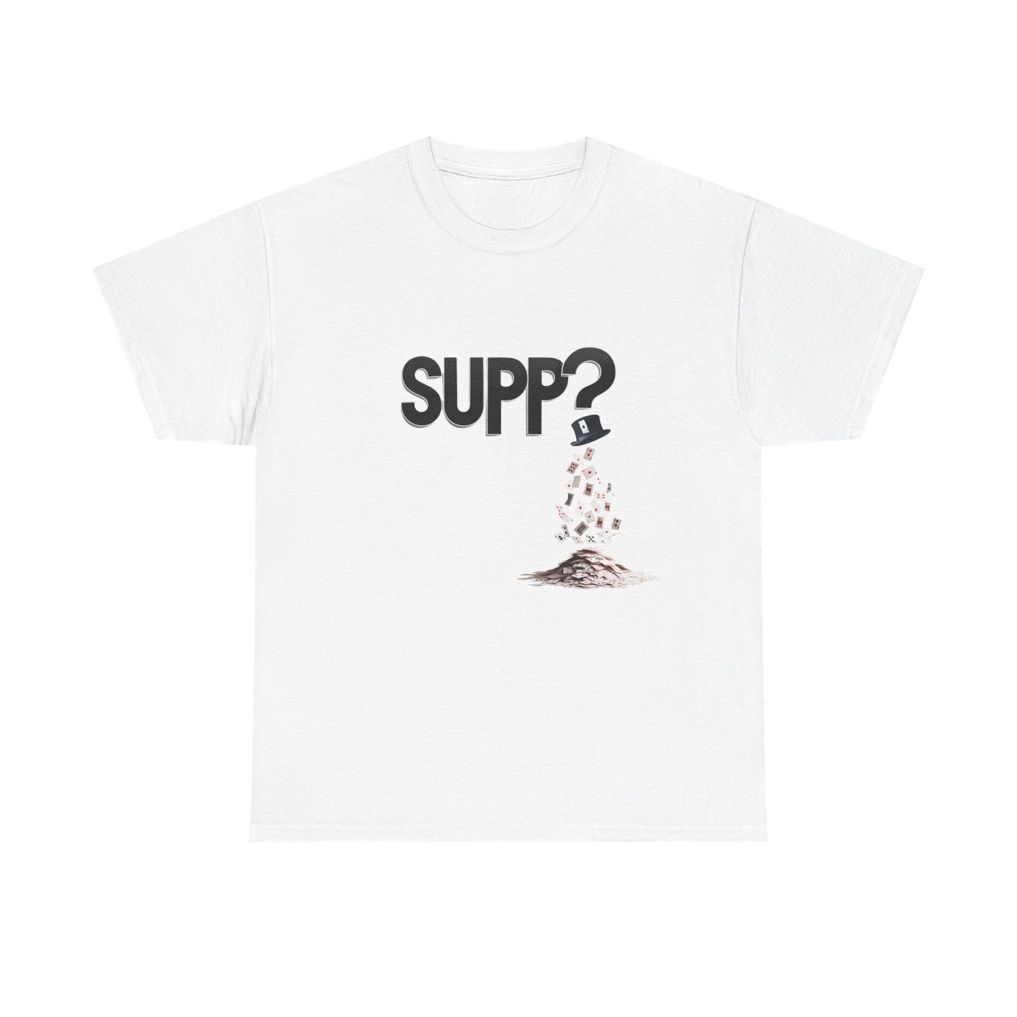 'Supp? Abracadabra' Funny Unisex Heavy Cotton Tee