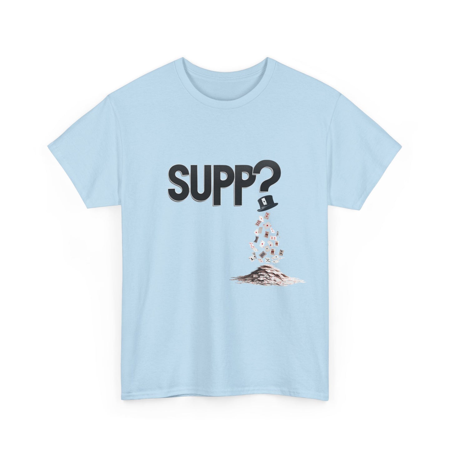 'Supp? Abracadabra' Funny Unisex Heavy Cotton Tee