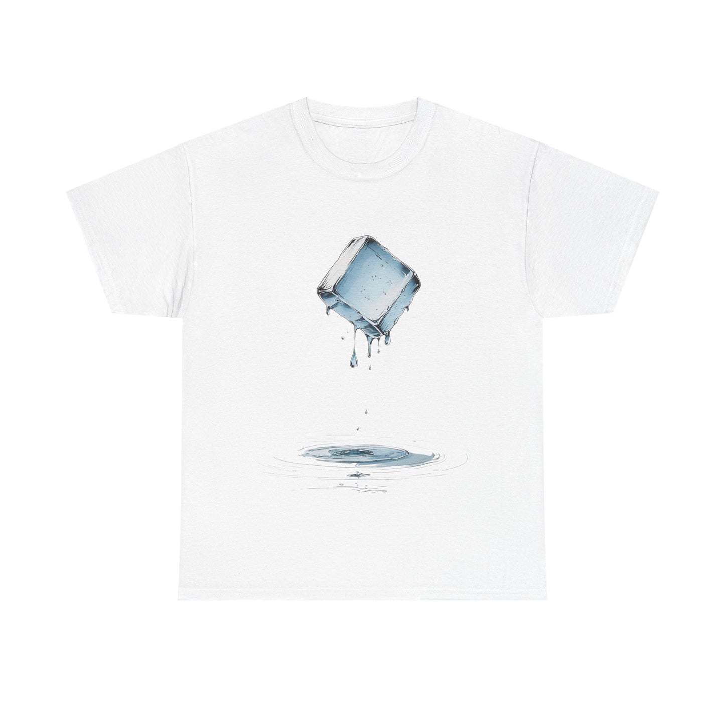 'Cool Water Supp?' Statement Unisex Heavy Cotton Tee