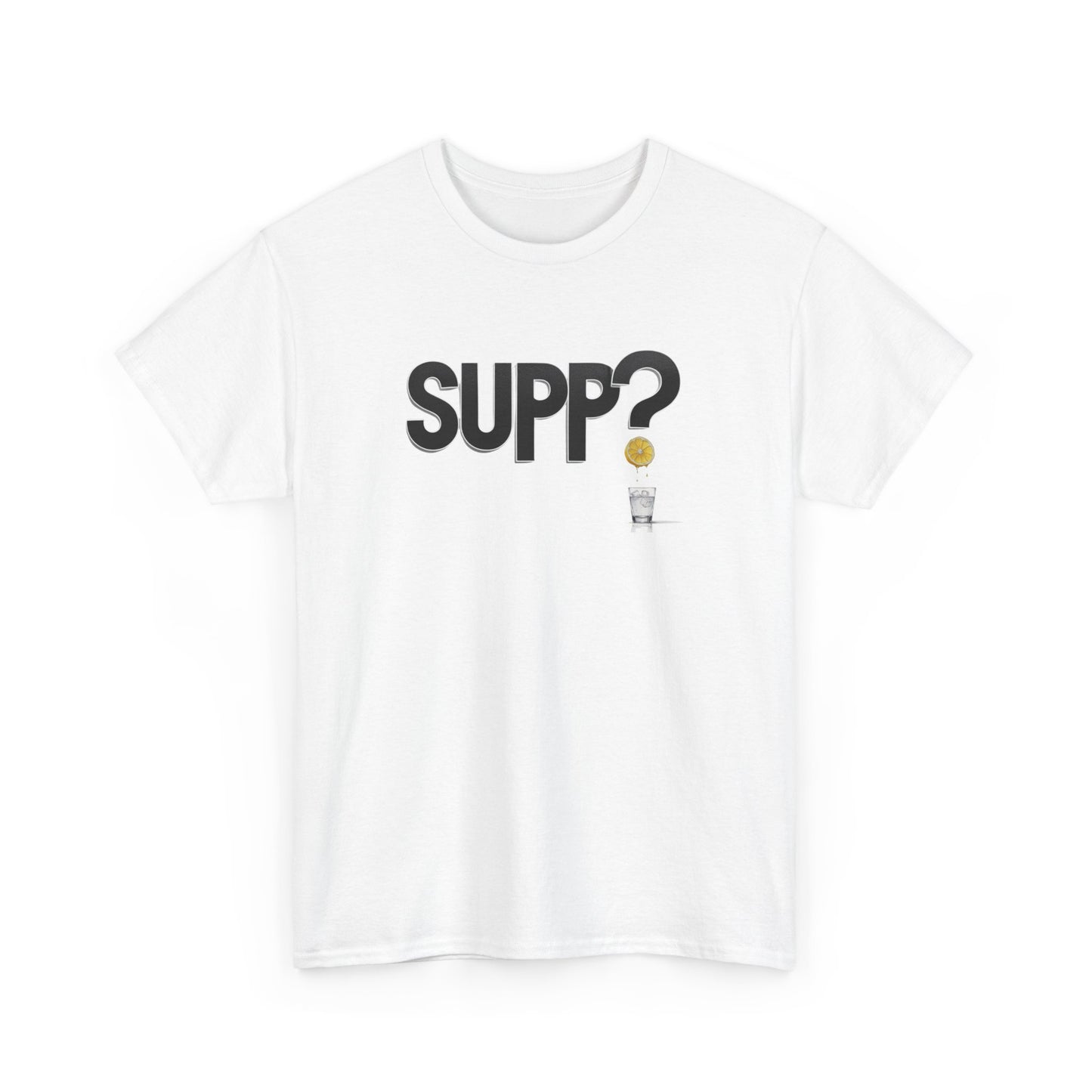 'Supp? Ice and a Slice' Unisex Heavy Cotton Tee