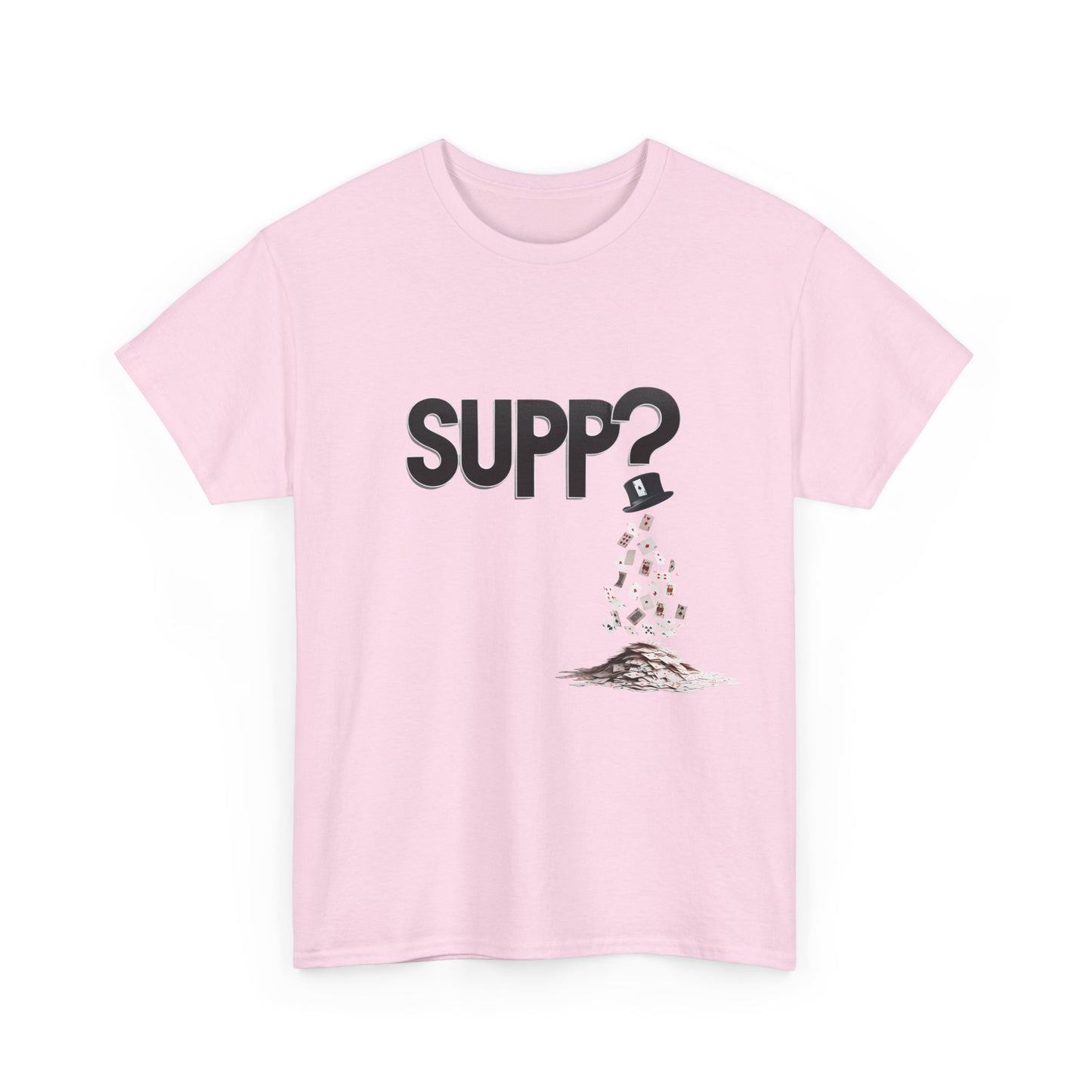 'Supp? Abracadabra' Funny Unisex Heavy Cotton Tee