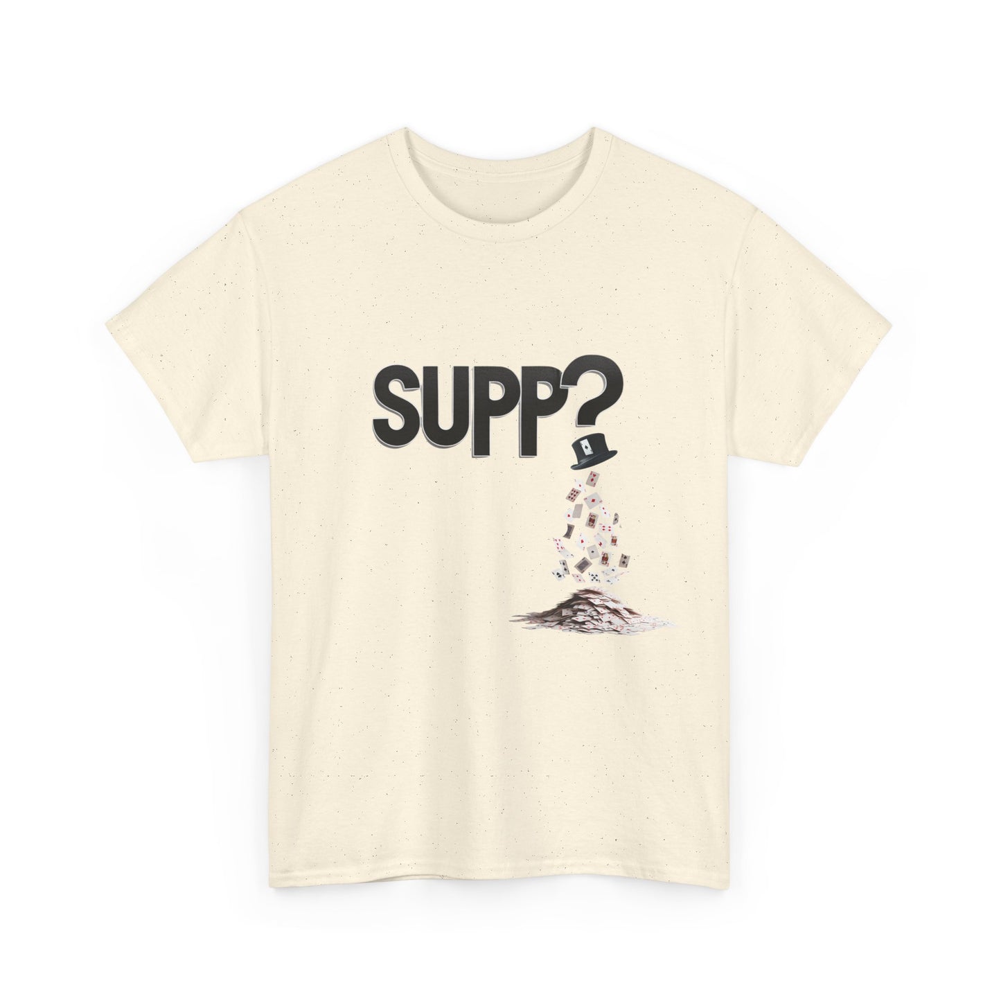 'Supp? Abracadabra' Funny Unisex Heavy Cotton Tee