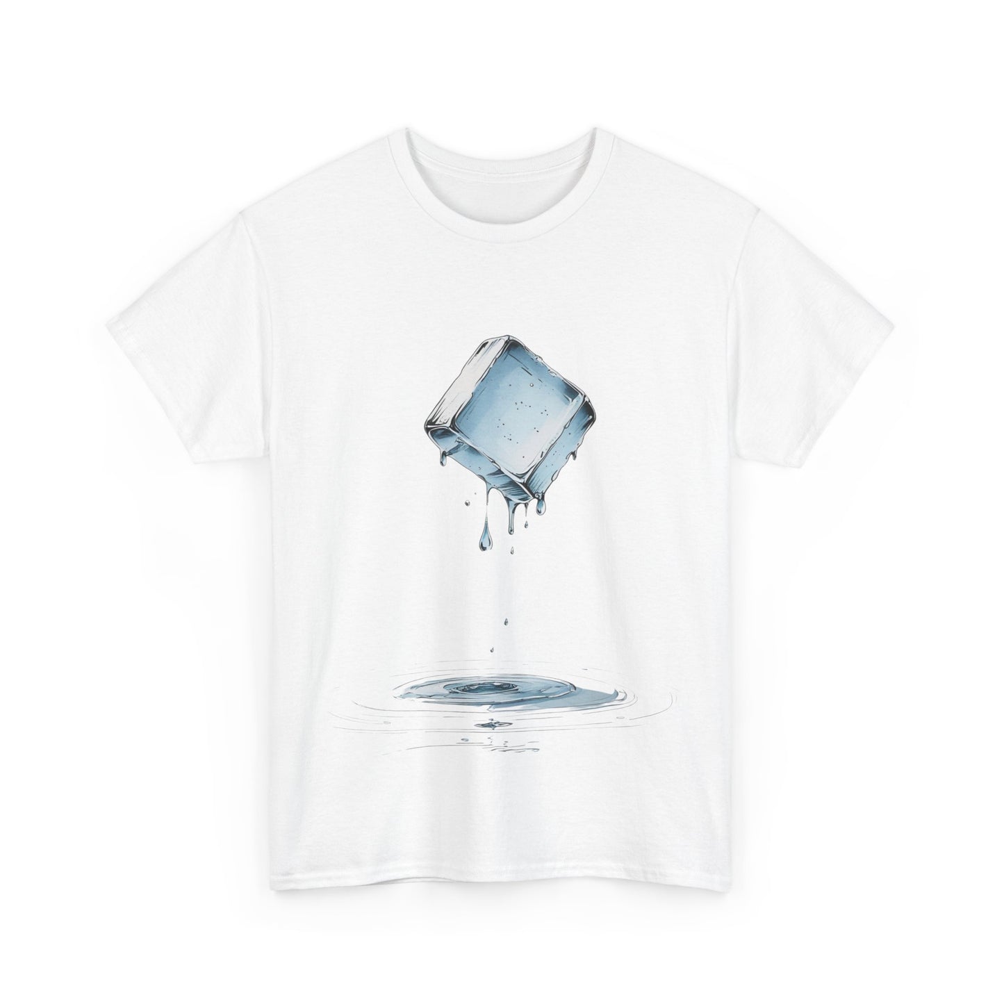 'Cool Water Supp?' Statement Unisex Heavy Cotton Tee