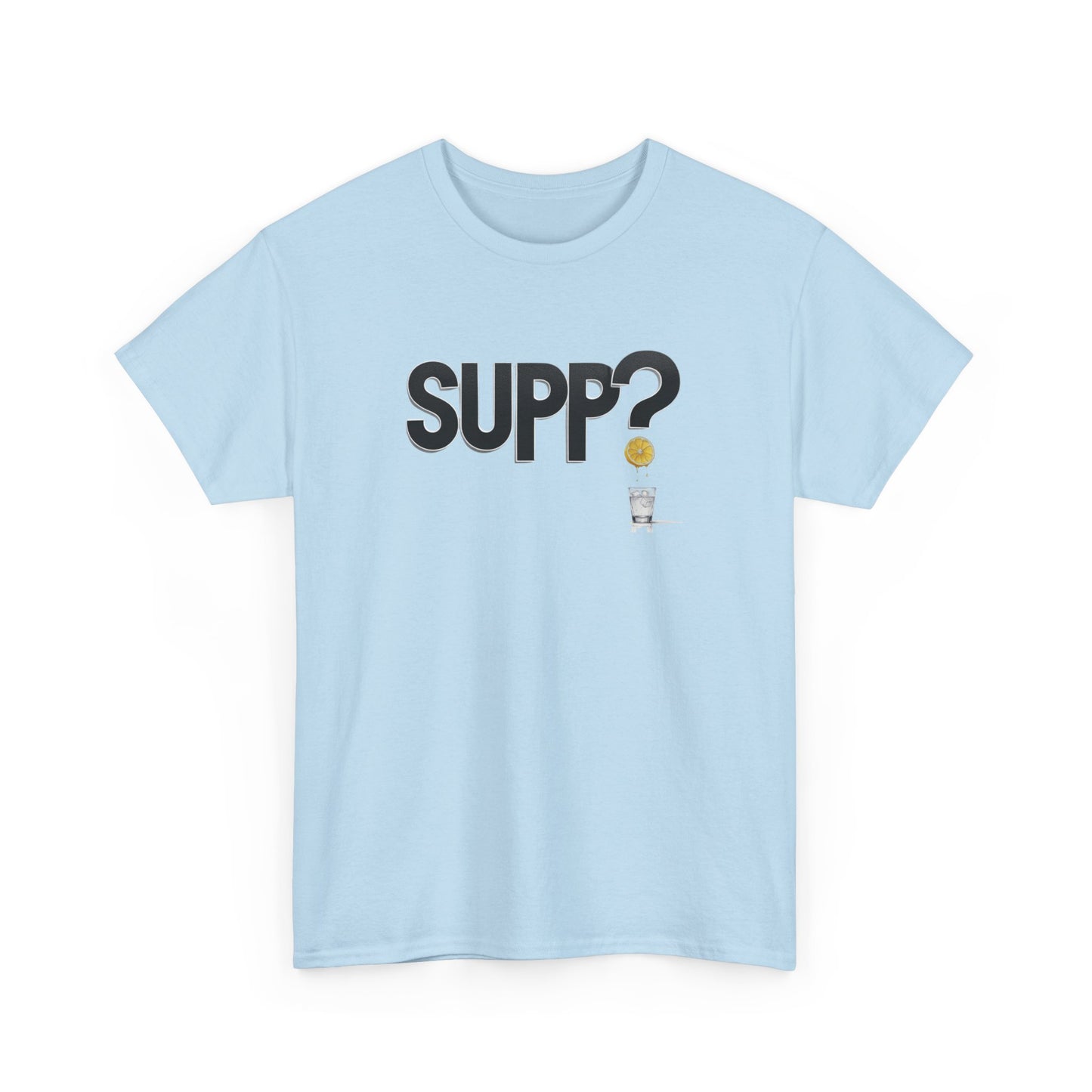 'Supp? Ice and a Slice' Unisex Heavy Cotton Tee