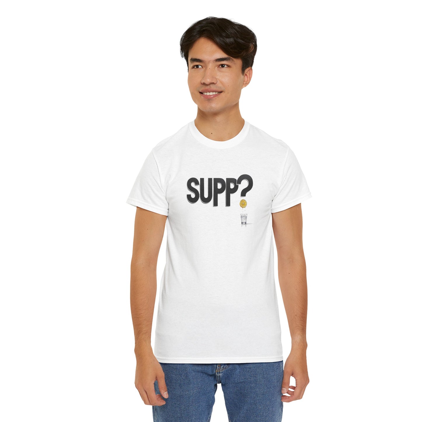 'Supp? Ice and a Slice' Unisex Heavy Cotton Tee