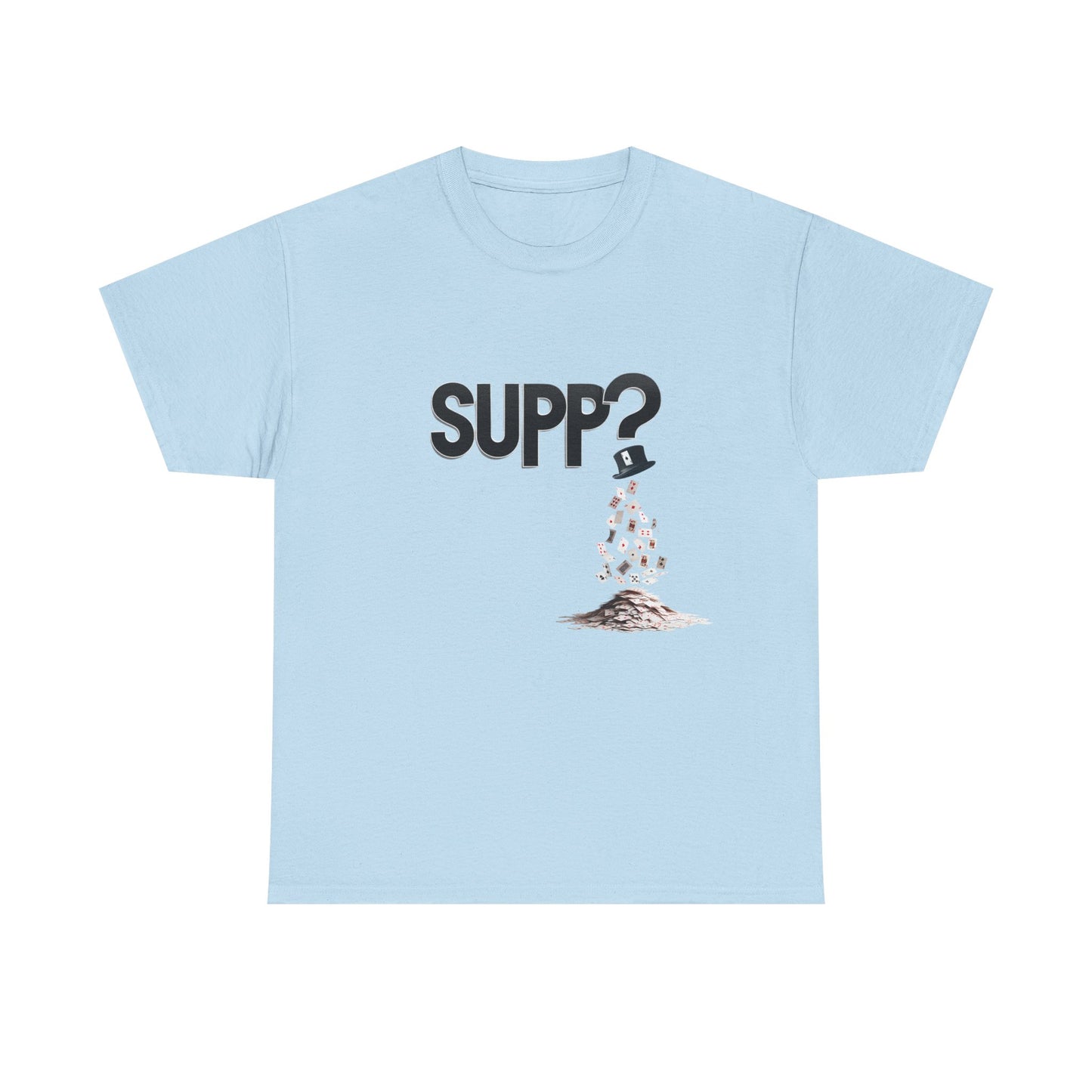 'Supp? Abracadabra' Funny Unisex Heavy Cotton Tee