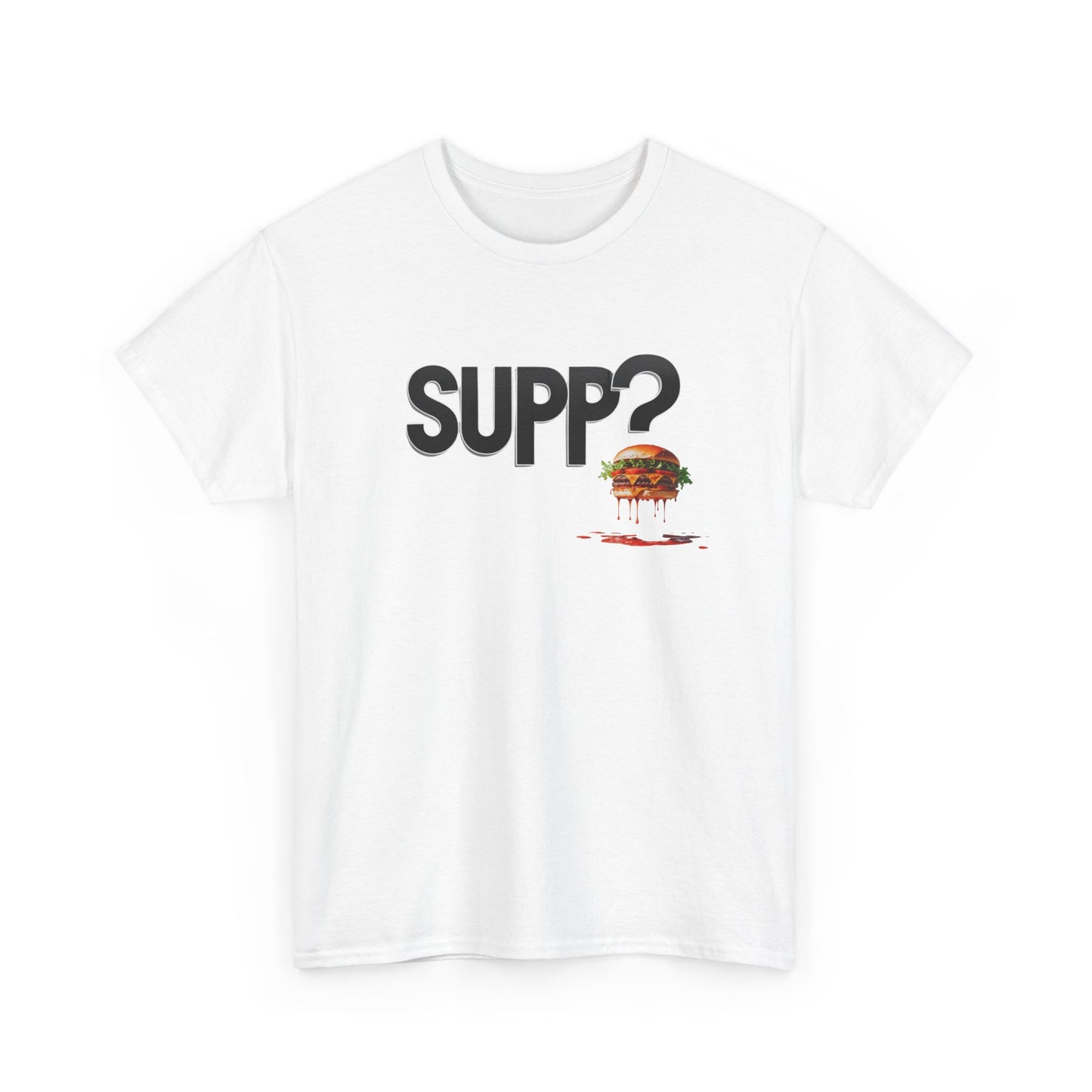 'Supp? Burger Sauce' Unisex Heavy Cotton Tee