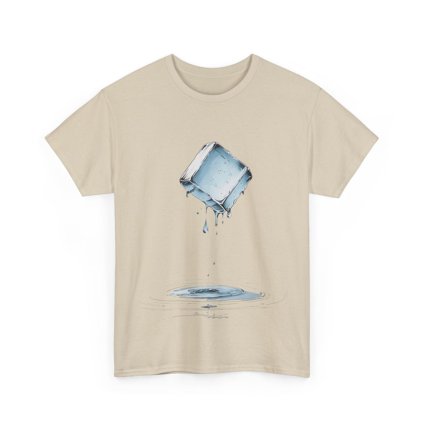 'Cool Water Supp?' Statement Unisex Heavy Cotton Tee