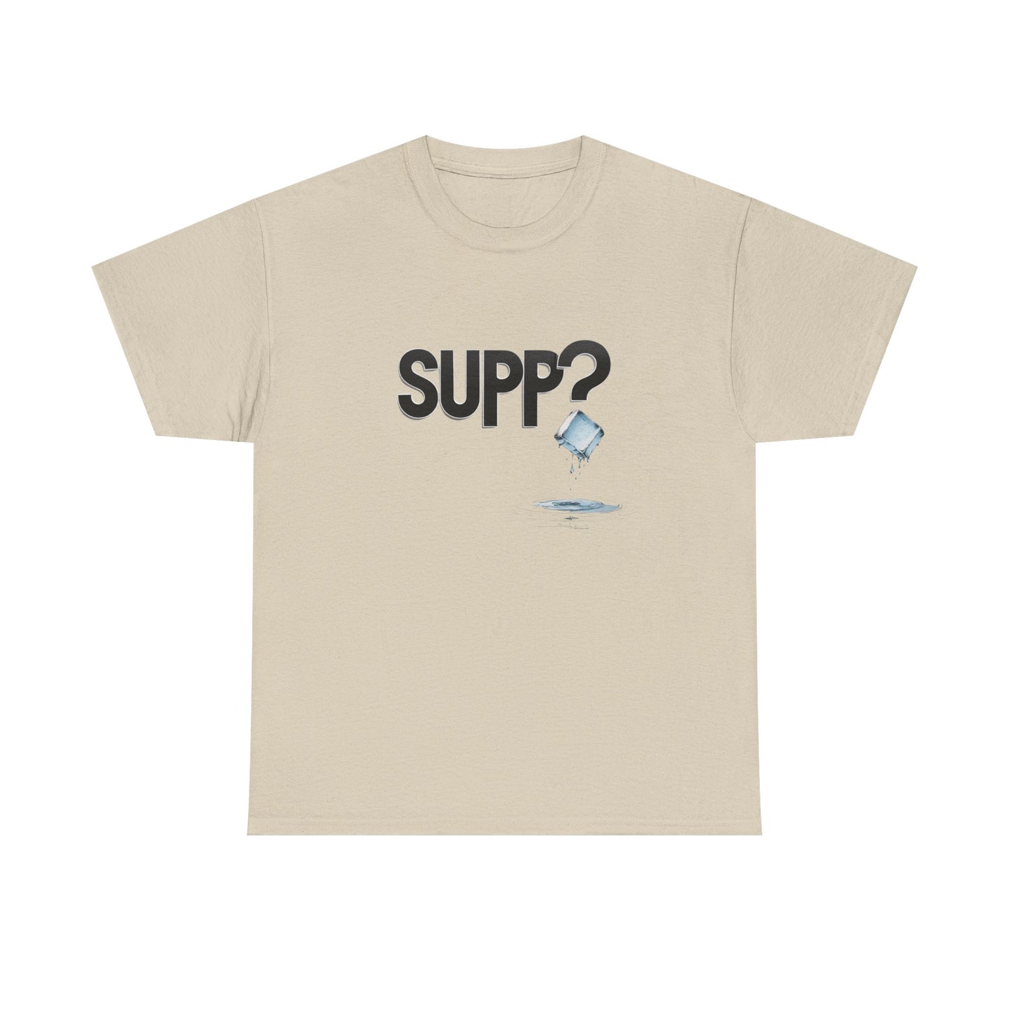 'Supp? Cool Water' Unisex Heavy Cotton Tee