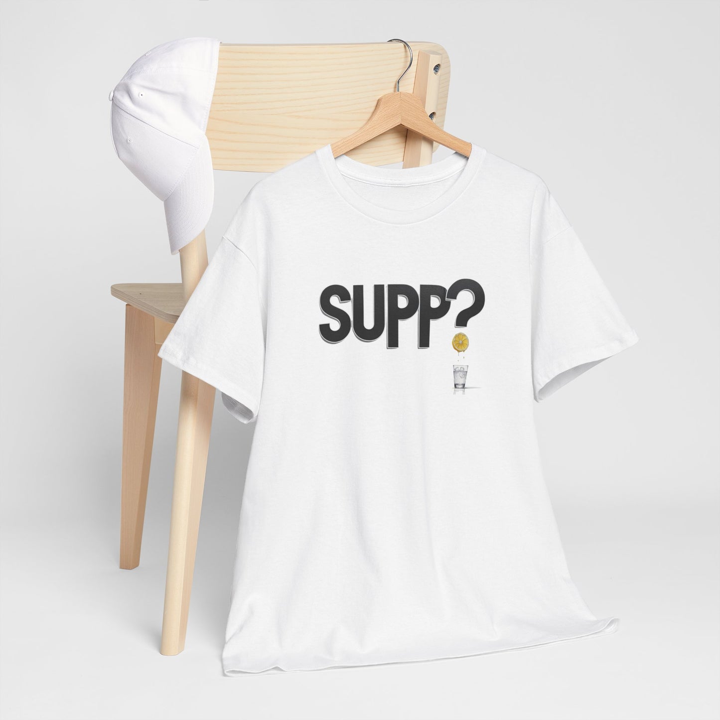 'Supp? Ice and a Slice' Unisex Heavy Cotton Tee