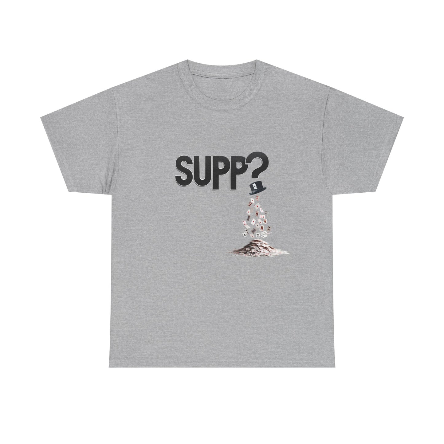 'Supp? Abracadabra' Funny Unisex Heavy Cotton Tee