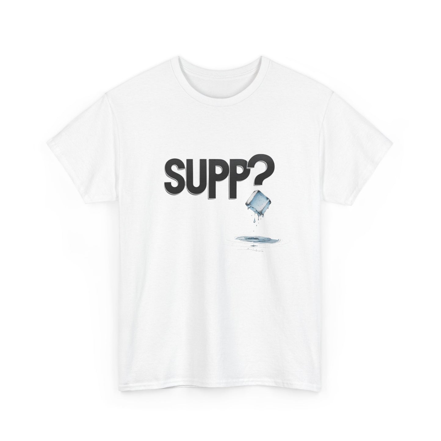 'Supp? Cool Water' Unisex Heavy Cotton Tee