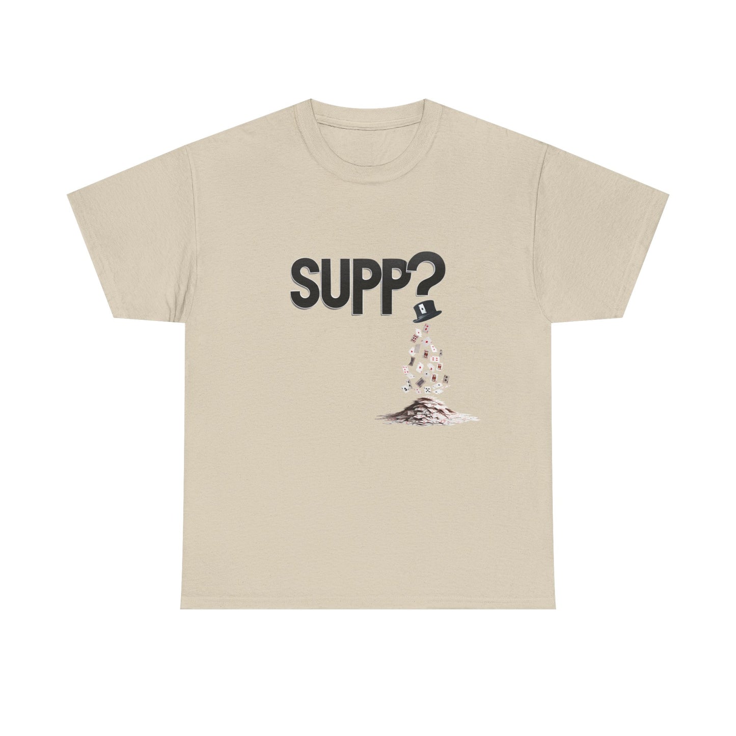 'Supp? Abracadabra' Funny Unisex Heavy Cotton Tee